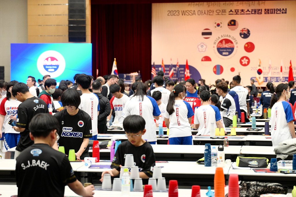 2023 Asian Open - Sports stacking