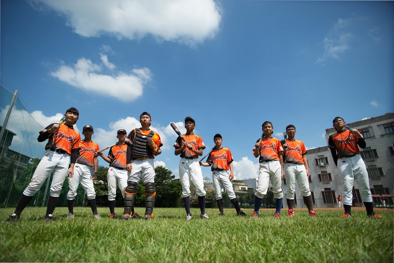 baseball 9 players