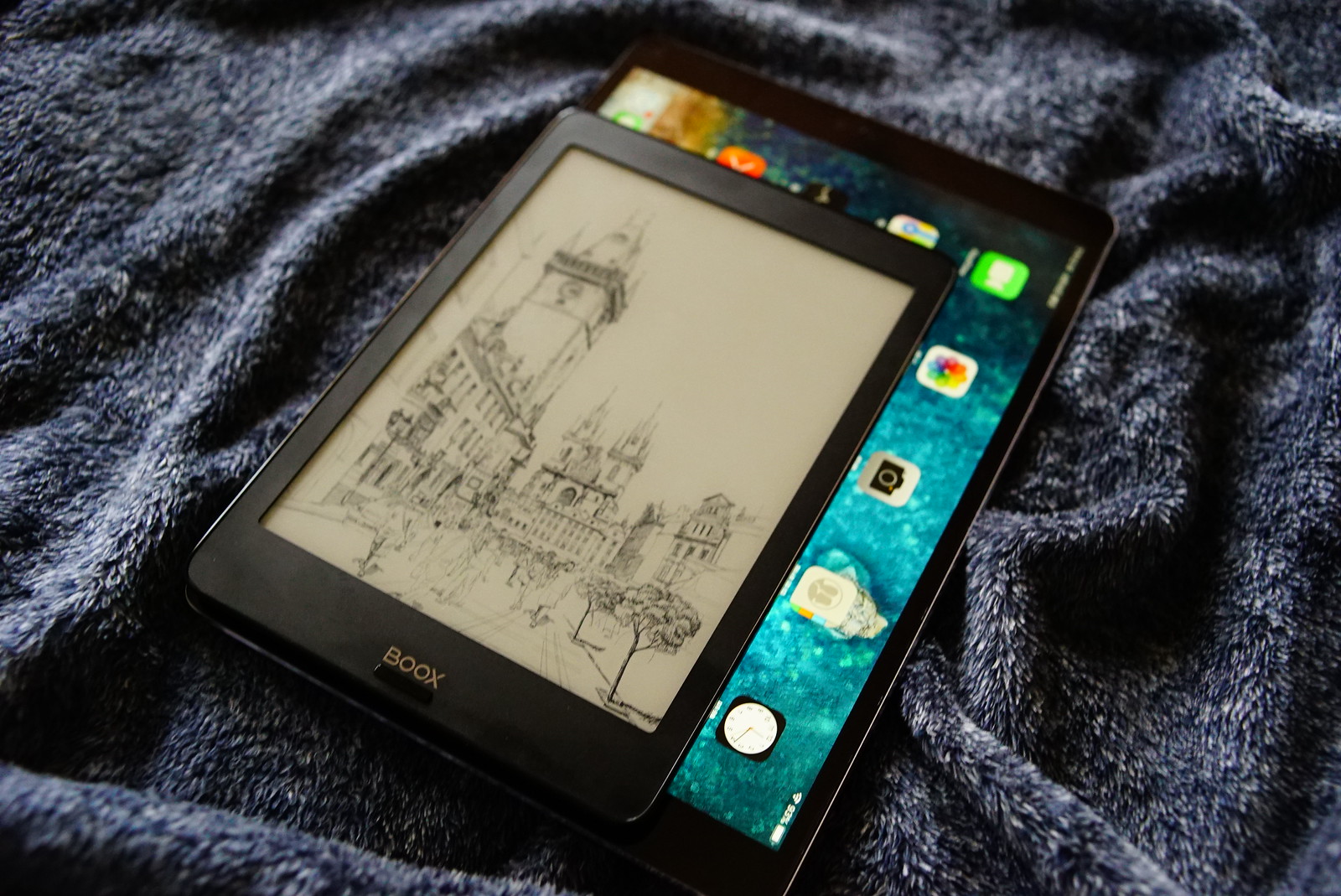 Onyx Boox & iPad